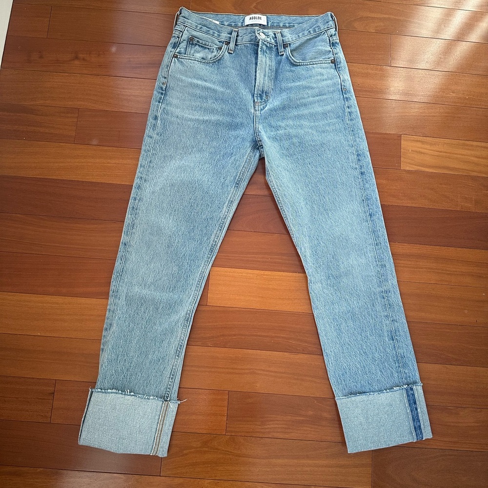 Cherie High Rise Straight in Merit
AGOLDE  Like new.  Worn once.